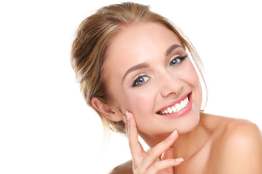 woman smiling