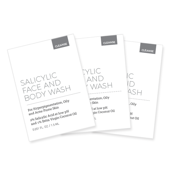 Salicylic Face and Body Wash 180ML Tester - CosMedical Technologies